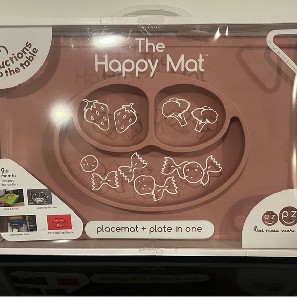 ezpz Happy Mat Blush - Picture 2 of 2